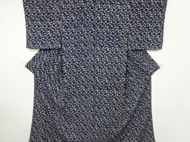 JAPANESE KIMONO / KOMON / CHIRIMEN / KIKU